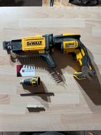 DeWalt bandschroefmachine in Tstak box + schroeven, Doe-het-zelf en Verbouw, Ophalen of Verzenden, Zo goed als nieuw, Boor- en Schroefmachine