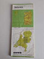 Landkaart ANWB nr. 7 Veluwe uit 1974, Ophalen of Verzenden, Gebruikt