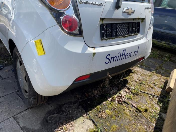 Achterbumper van een Chevrolet Spark, Auto-onderdelen, Carrosserie en Plaatwerk, Bumper, Chevrolet, Gebruikt, 3 maanden garantie