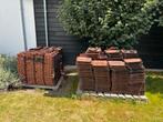 Gebruikte KDN 6 geglazuurde bruine dakpannen - 1200 stuks, Doe-het-zelf en Verbouw, Dakpannen en Dakbedekking, Ophalen, Gebruikt