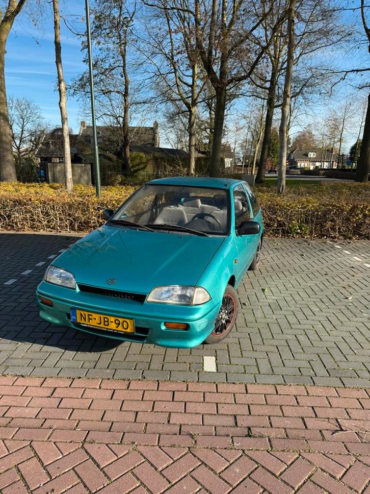 Suzuki Swift 1.0 Spirit AUT U9 1995 Groen, Auto's, Suzuki, Particulier, Swift, Benzine, Hatchback, Automaat, Origineel Nederlands