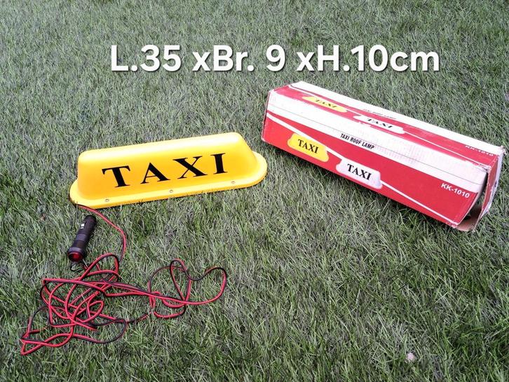 taxi licht 
12 volt magnetisch, Auto diversen, Tuning en Styling, Ophalen of Verzenden