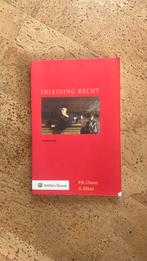 A. Ellian - Inleiding Recht, Ophalen of Verzenden, A. Ellian; P.B. Cliteur