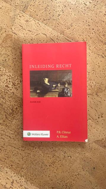 A. Ellian - Inleiding Recht beschikbaar voor biedingen
