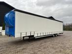 Bunk Be oplegger auto transporter gesloten 8 ton schuifzeile, Auto's, Overige brandstoffen, Wit, Bedrijf, Aanhangers en Opleggers