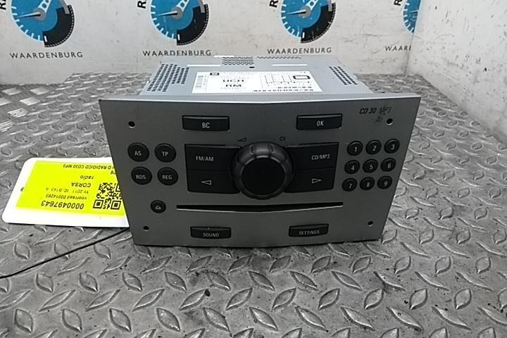 OPEL CORSA 1.3 CDTi EcoF.S Ed. [RADIO] 2011, Auto-onderdelen, Overige Auto-onderdelen, Gebruikt, ARN erkend, Stiba lid, Erkend duurzaam