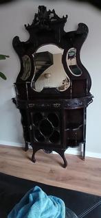 Engelse Spiegel Kast, Antiek en Kunst, Antiek | Meubels | Kasten, Ophalen of Verzenden