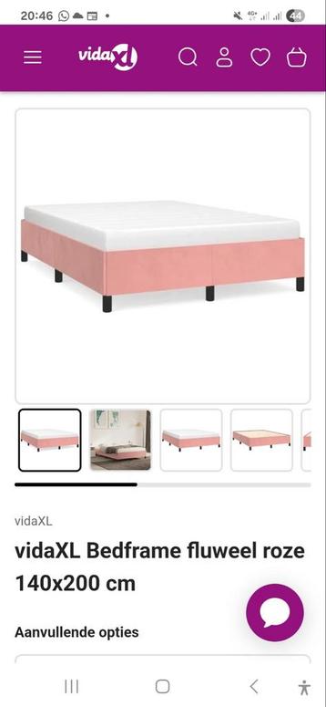 Bedframe 140cm - Zonder Matras!