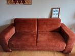 Een zo goed als nieuwe 2.5 en 2 zits bank, kleur roestbruin, Ophalen, Zo goed als nieuw, 75 tot 100 cm, 150 tot 200 cm