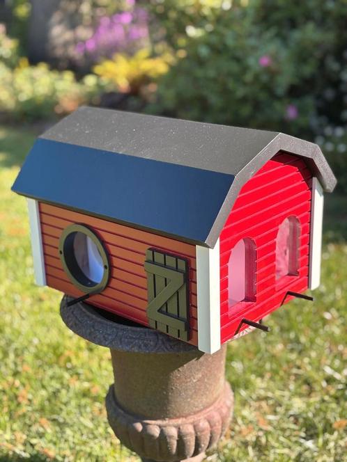 Kunststof voederhuisje, Tuin en Terras, Vogelhuisjes en Vogelbaden, Nieuw, Ophalen of Verzenden