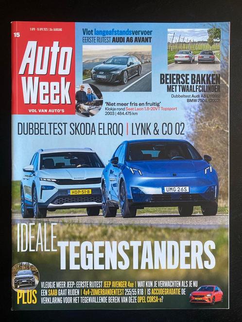 AutoWeek - Skoda Elroq vs Lynk & Co 02, Boeken, Auto's | Folders en Tijdschriften, Nieuw, Algemeen, Verzenden