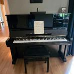 Yamaha U3M Piano - Hoogglans Zwart - Bouwjaar 1982, Gebruikt, Zwart, Ophalen of Verzenden, Piano