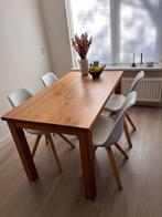 Eetkamerstoelen 4 stuks, Gebruikt, Wit, Vier, Ophalen