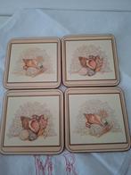 Vintage Pimpernel Onderzetters - sea shells - set van 4, Ophalen of Verzenden, Gebruikt, Glas of Kopje