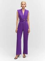 Mango Jumpsuit XL Paars Nieuw atena, Mango, Paars, Maat 46/48 (XL) of groter, Nieuw