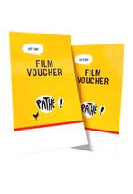 2 x Pathé bioscoop kaartjes te koop voucher bios cinema, Twee personen, Vrijkaartje alle films