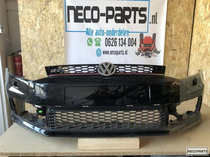 Vw polo 6C Gti bumper voorbumper grill 2013-2017 origineel, Auto-onderdelen, Carrosserie en Plaatwerk, Bumper, Voor