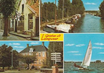 LANGWEER Gevel Vlag Osinga State Haven Groeten  beschikbaar voor biedingen