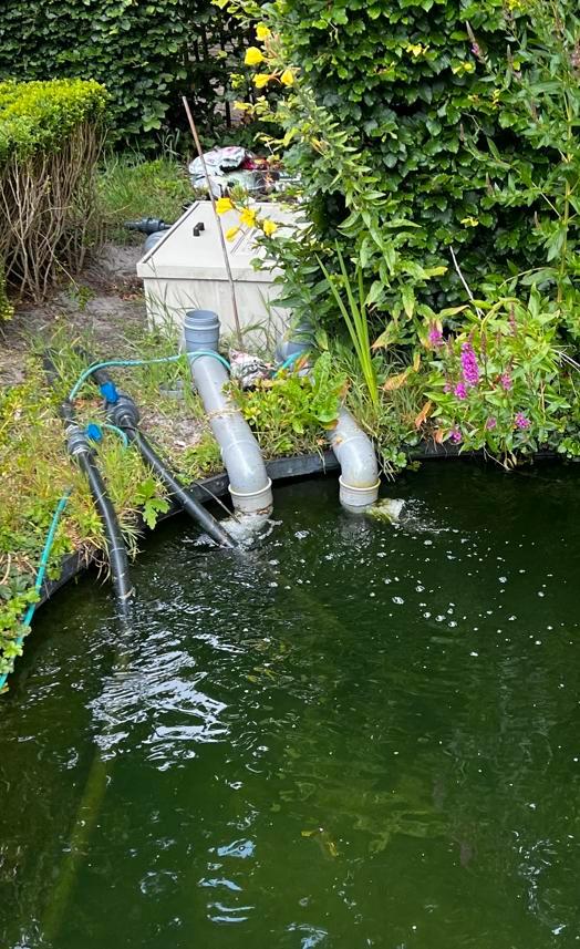 AquaKing RedLabel Combi HAPPY Filter 20/25 pompgevoed, Tuin en Terras, Vijver-toebehoren, Gebruikt, Vijverfilter, Ophalen