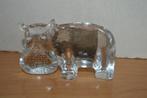 mooi Zweeds design  glazen nijlpaard, Antiek en Kunst, Ophalen of Verzenden