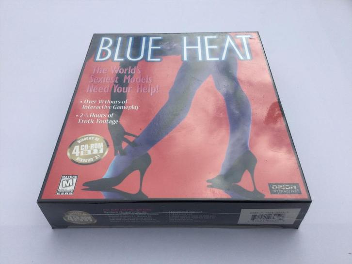 Blue Heat: Case of the Cover Girl Murders (Big Box, US, NEW), Spelcomputers en Games, Games | Pc, Nieuw, Avontuur en Actie, 1 speler
