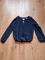 leuke donkerblauwe blouse merk Suzy Q in maat S, Suzy Q, Zo goed als nieuw, Maat 36 (S), Verzenden