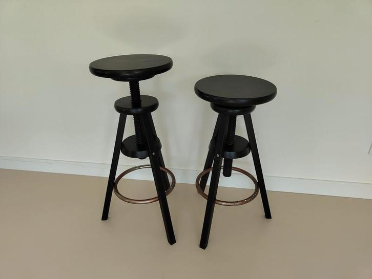 (Vintage) Ikea Ringo (piano) krukken, Huis en Inrichting, Krukjes, Gebruikt, Hout, Ophalen