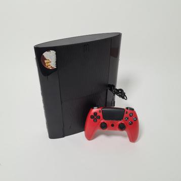 Playstation 3 Super Slim 500GB met Qware Controller beschikbaar voor biedingen