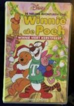 VHS Winnie de Poeh viert kerstfeest; nieuwe avonturen Winny, Alle leeftijden, Ophalen of Verzenden, Zo goed als nieuw, Tekenfilms en Animatie