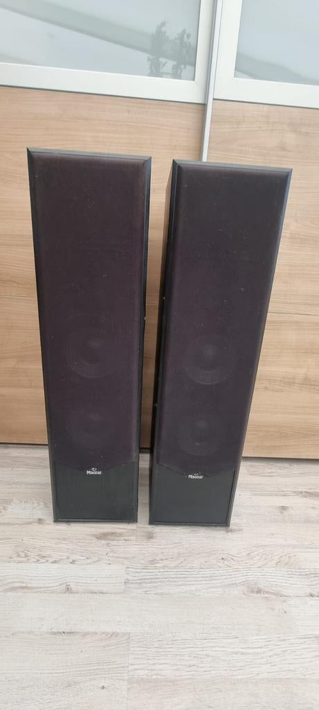 Magnat speakerset - Goedwerkend, Ophalen, Gebruikt, Front, Rear of Stereo speakers, Magnat