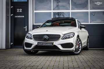 Mercedes-Benz C-klasse Coupé AMG-LINE|PREMIUM|PANO|360|BURM beschikbaar voor biedingen