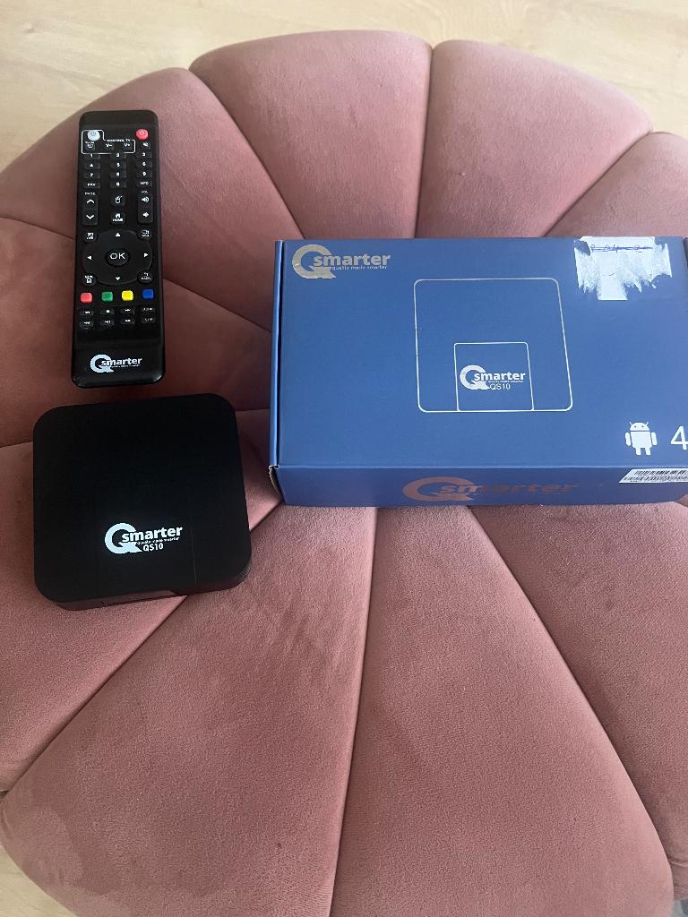 QSmarter QS10 4K Android TV Box, Ophalen of Verzenden, Zo goed als nieuw