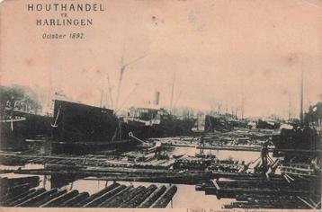 U804 Harlingen Houthandel 1892 boot schip uitg Boersma beschikbaar voor biedingen
