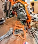 Motor bok/kruk, Ophalen, Gebruikt