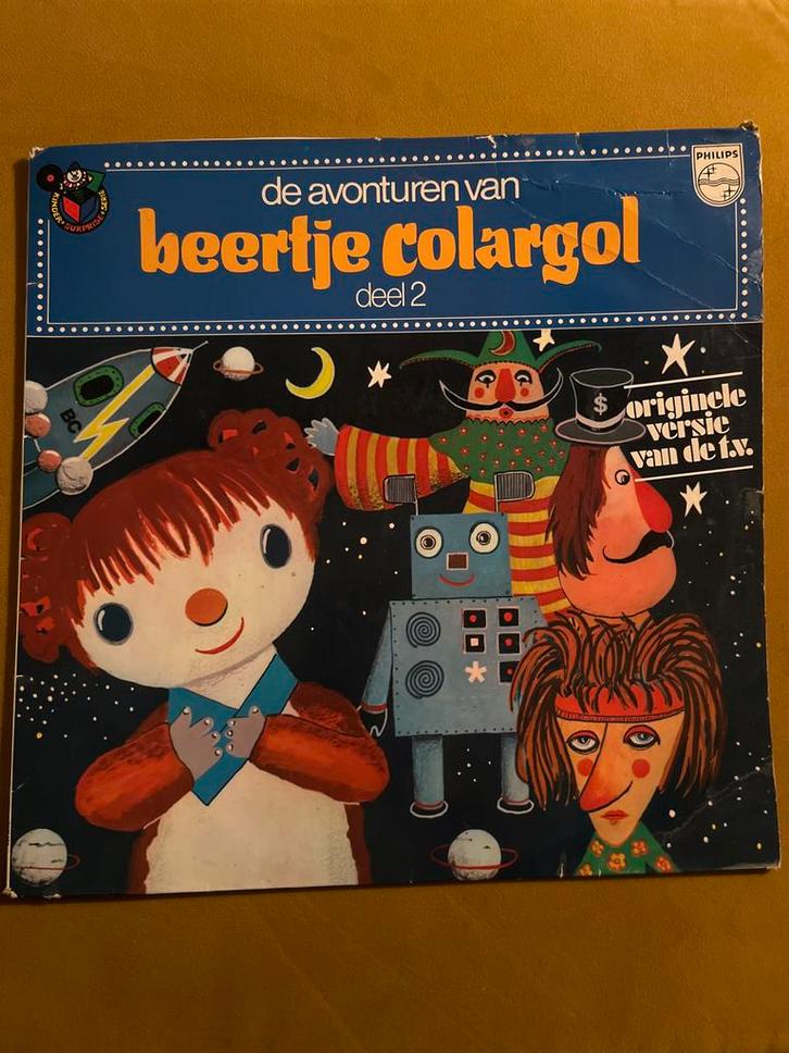 Beertje Colargol Deel 2 LP - Originele TV Versie, Cd's en Dvd's, Vinyl | Kinderen en Jeugd, Zo goed als nieuw, Muziek, Tot 2 jaar