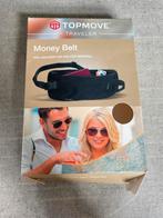 Nieuw in verpakking Money belt zwart riem met kliksluiting, Ophalen of Verzenden, Nieuw, Zwart