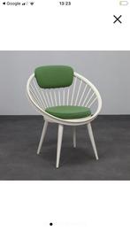 Circle chair stoel Zweeds design by Ingve  Ekstrom olijf, Huis en Inrichting, Fauteuils, Ophalen of Verzenden, Zo goed als nieuw
