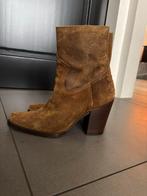 Shabbies Amsterdam Cognac enkellaarzen Maat 38, Kleding | Dames, Schoenen, Ophalen of Verzenden, Zo goed als nieuw, Bruin, Lage of Enkellaarzen