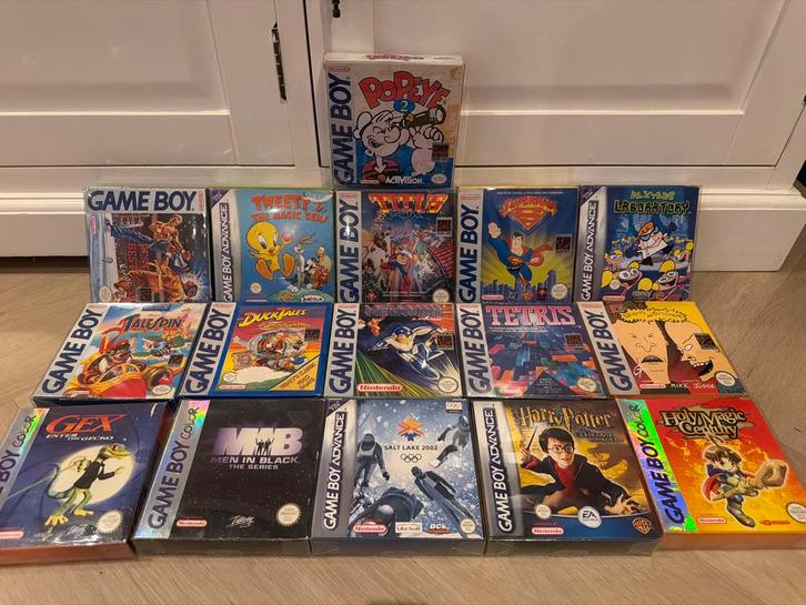 Gameboy, Gameboy Color & Gameboy Advance SP Spellen - Divers, Spelcomputers en Games, Games | Nintendo Game Boy, Gebruikt, Overige genres