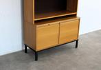 vintage archiefkast | boekenkast | Kinnarps | Zweeds, Gebruikt, Verzenden, ., 50 tot 100 cm