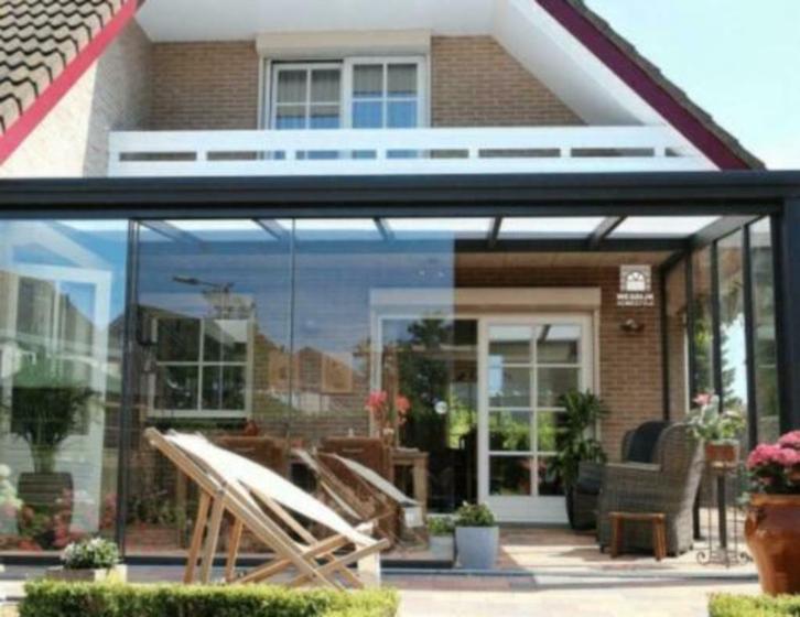 Glazen Schuifwanden najaars aanbieding!, Doe-het-zelf en Verbouw, Glas en Ramen, Nieuw, Gevelraam of Ruit, 160 cm of meer, 80 tot 120 cm