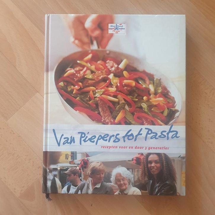 Van Piepers tot Pasta - Kookboek, Boeken, Kookboeken, Zo goed als nieuw, Voorgerechten en Soepen, Hoofdgerechten, Tapas, Hapjes en Dim Sum