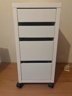 Ikea Micke ladekast op wielen, Huis en Inrichting, Kasten | Ladekasten, Ophalen, Gebruikt, 3 of 4 laden, Minder dan 100 cm