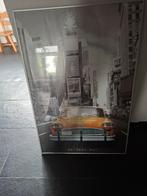 Poster in lijst met glas, Ophalen, Zo goed als nieuw, Foto of Poster, 75 cm of meer