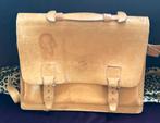Leren tas, Ophalen of Verzenden, Gebruikt, Bruin, Schoudertas