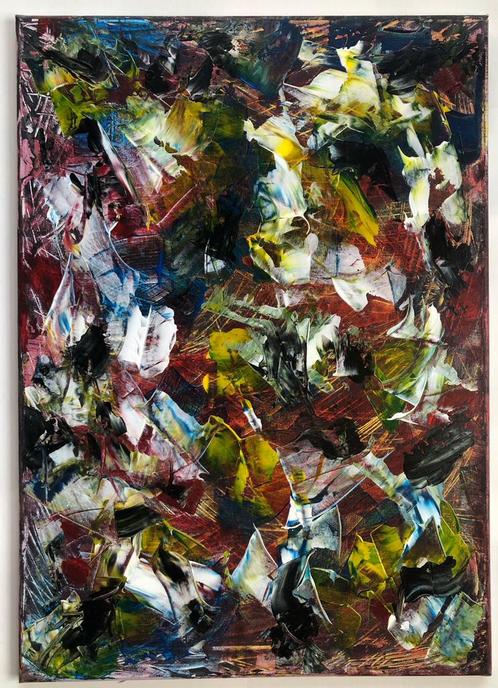 Kleurrijke schilderijen van Rob Hautvast, Antiek en Kunst, Kunst | Schilderijen | Modern, Verzenden