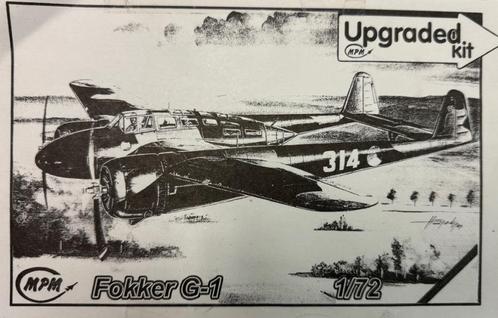 Coelianmodels, MPM 72123, Fokker G-1, 1/72,€ 69,99, Hobby en Vrije tijd, Modelbouw | Vliegtuigen en Helikopters, Nieuw, Vliegtuig