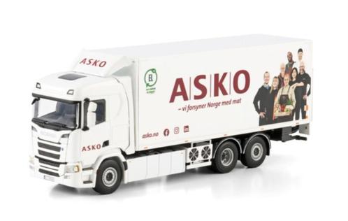 WSI SCANIA S NORMAL 6X2 KOELWAGEN - ASKO, Hobby en Vrije tijd, Modelauto's | 1:50, Nieuw, Bus of Vrachtwagen, Wsi, Ophalen of Verzenden