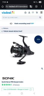 3x sonik herox frs 8000 baitrunners, Ophalen of Verzenden, Zo goed als nieuw, Molen