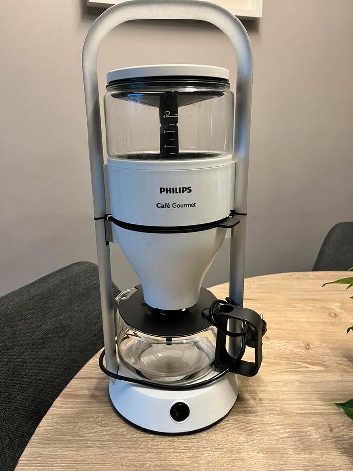 Philips Cafe Gourmet filterkoffie, Witgoed en Apparatuur, Koffiezetapparaten, Gebruikt, Gemalen koffie, Koffiemachine, 10 kopjes of meer